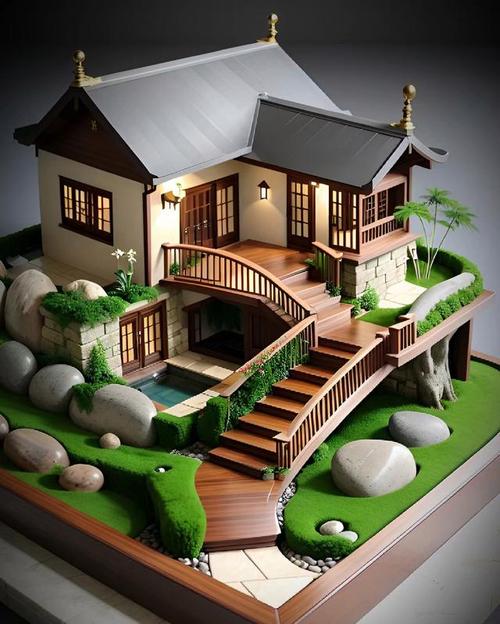 手把手教你制作苔藓微景观小屋的构图设计第143集